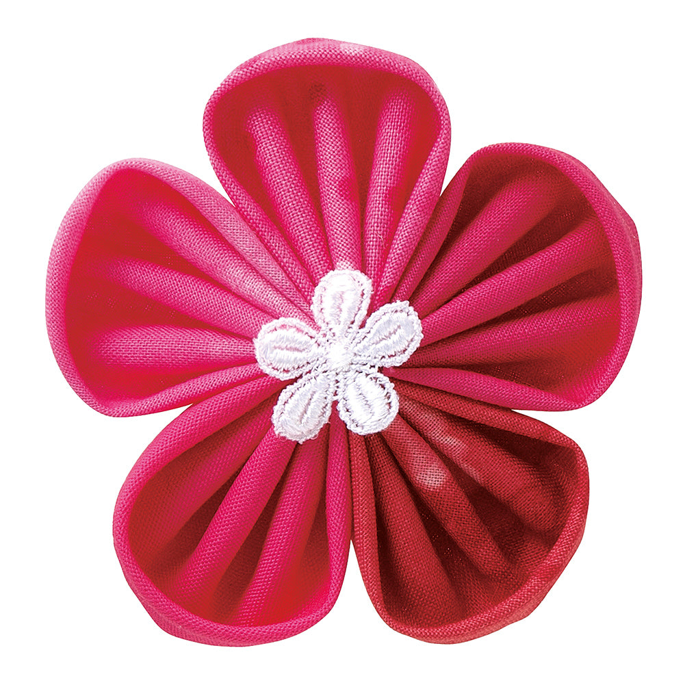 Clover Kanzashi Flower Maker - Orchid Petal - Large 3"/75mm - Folded