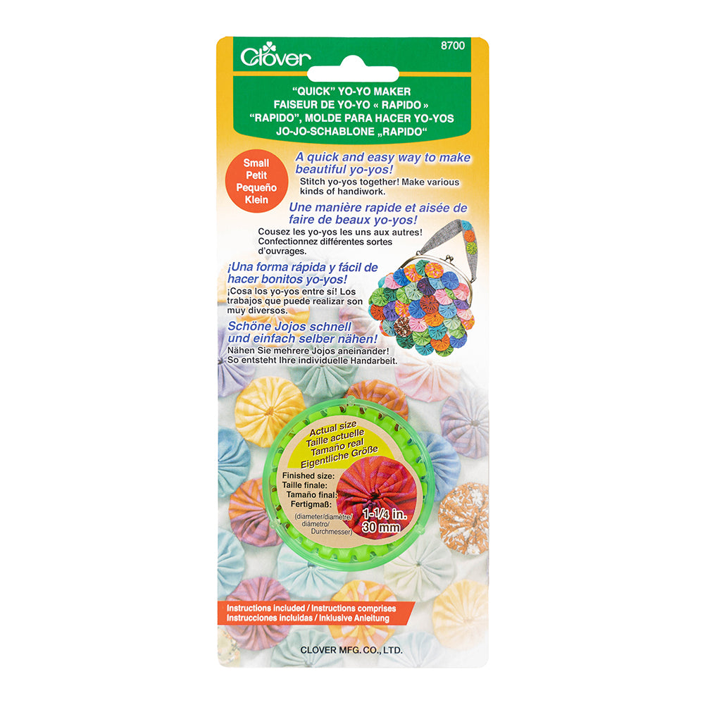 Clover Quick Yo-Yo Maker - Small 1.25"/30mm - Folded