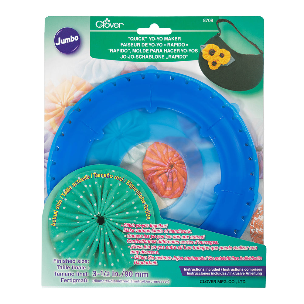 Clover Quick Yo-Yo Maker - Jumbo 3.5"/90mm - Folded