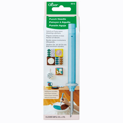Clover Punch Needle for Medium to Bulky Weight Yarn Detail