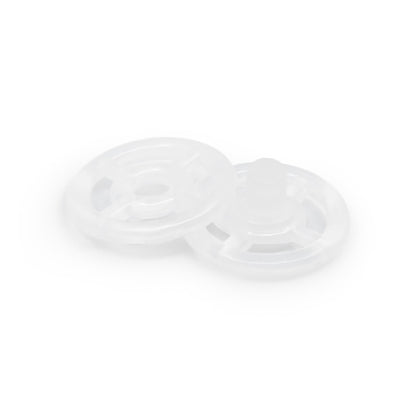 Dritz Sew-On Snaps - 0.3125" Clear - 12 Sets