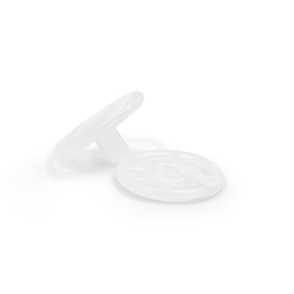 Dritz Sew-On Snaps - 0.3125" Clear - 12 Sets - Detail