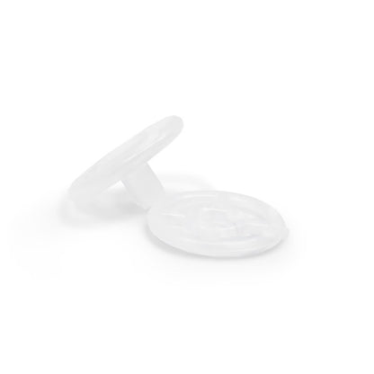 Dritz Sew-On Snaps - 0.3125" Clear - 12 Sets
