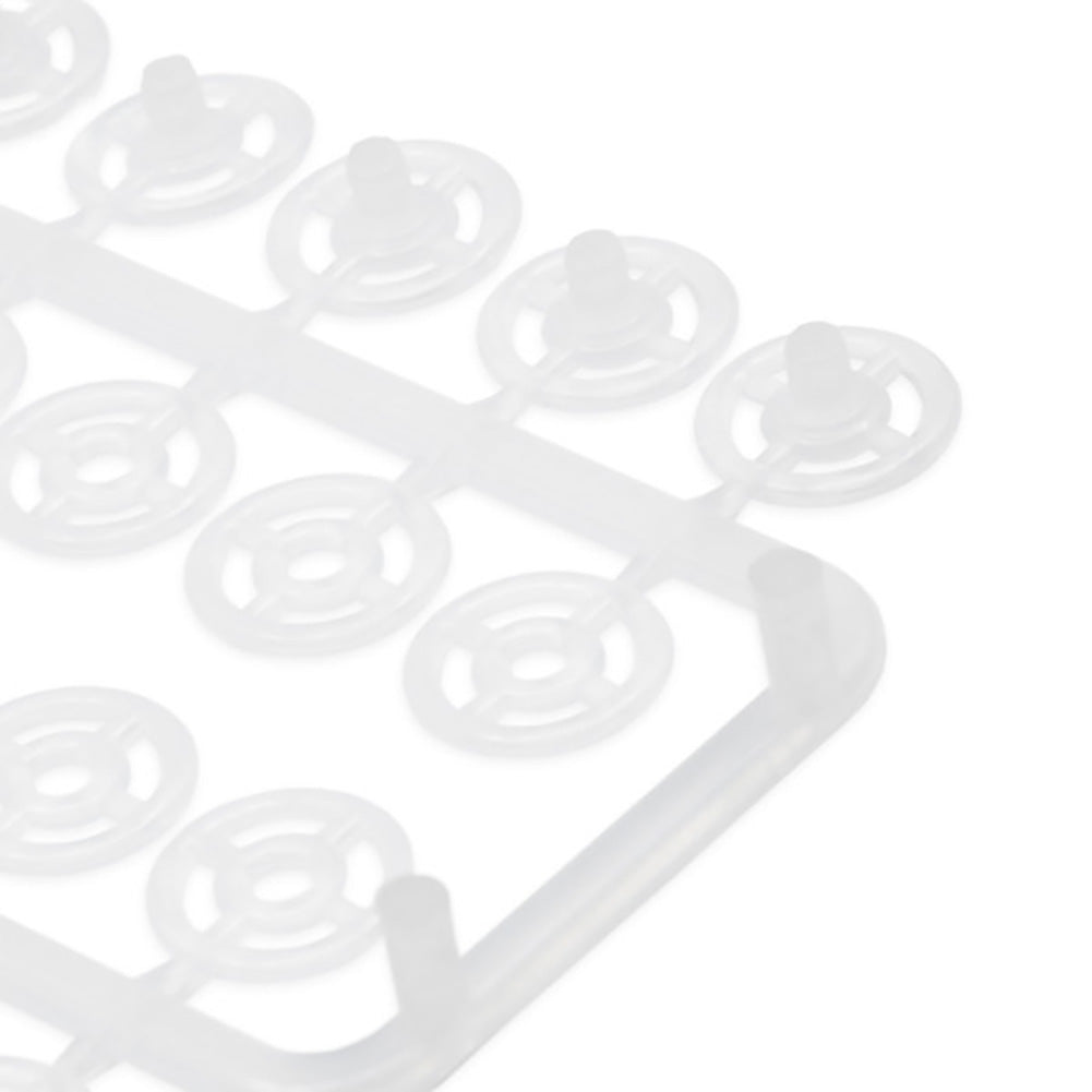 Dritz Sew-On Snaps - 0.3125" Clear - 12 Sets - Full