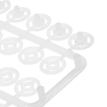 Dritz Sew-On Snaps - 0.3125" Clear - 12 Sets