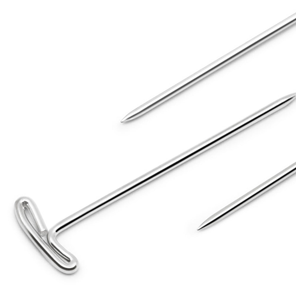 Dritz T-Pins - 1" Nickel - 75 ct Detail