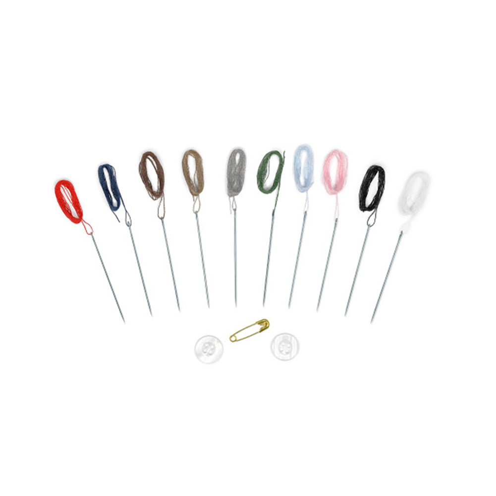 Dritz Pre-Threaded Needle Kit - 13pc - Full