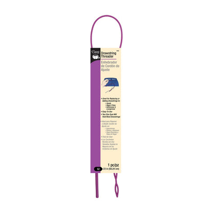 Dritz Drawstring Threader - Purple