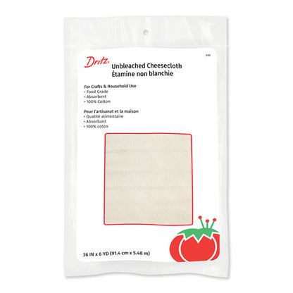 Dritz Cheesecloth - Unbleached - 36" x 6yds