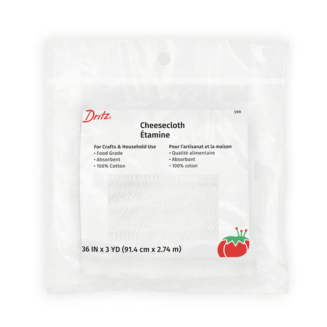 Dritz Cheesecloth - White - 36" x 3yds