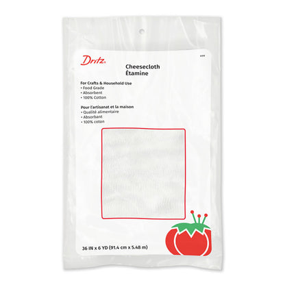 Dritz Cheesecloth - White - 36" x 6yds