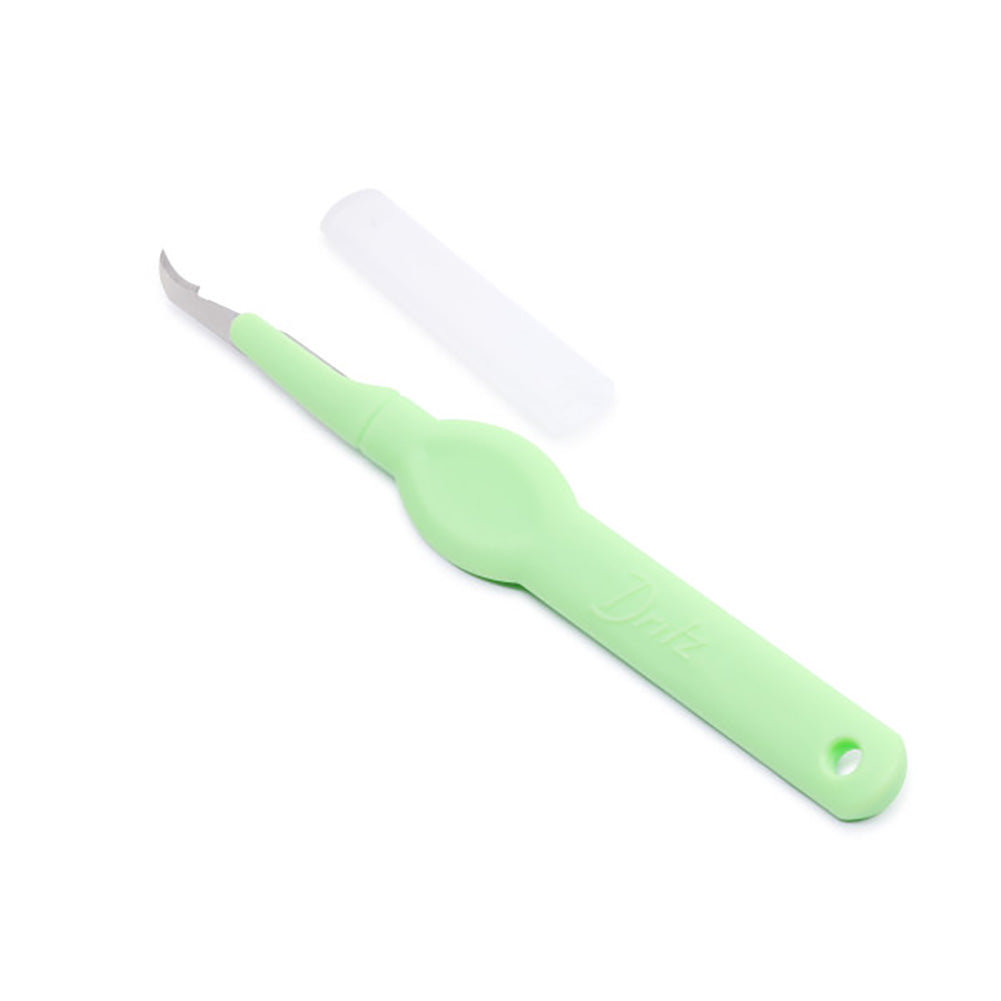 Dritz Curved Blade Seam Ripper - Purple Folded