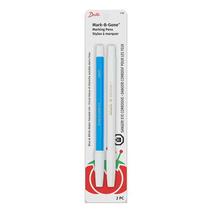 Dritz Mark-B-Gone Marking Pens - Assorted - 2pc
