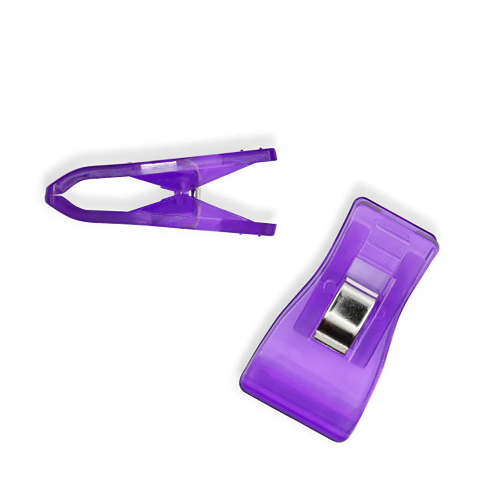 Dritz Fabric Clips - Purple - 12ct - Detail