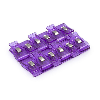 Dritz Fabric Clips - Purple - 12ct