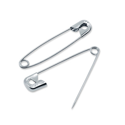 Dritz Quilter's Safety Pins - 2" Nickel - 40ct Folded