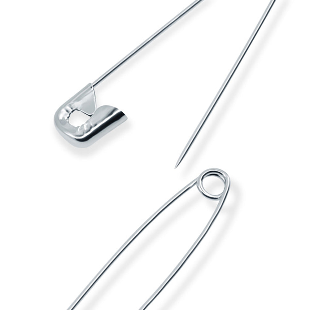 Dritz Quilter's Safety Pins - 2" Nickel - 40ct Detail