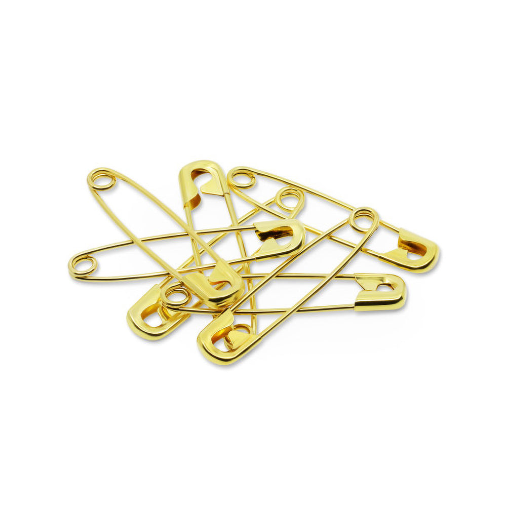 Dritz Quilter's Brass Basting Safety Pins - 2" Gilt - 20pc Drape