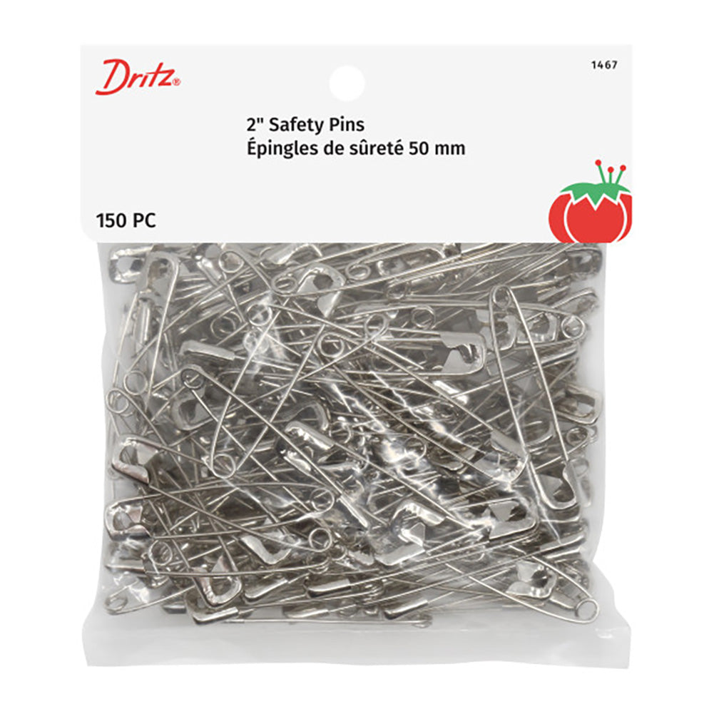 Dritz Safety Pins - 2" Nickel - 150ct