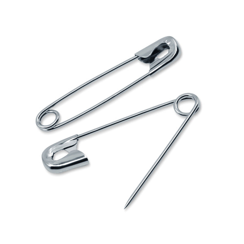 Dritz Safety Pins - 1.0625" Nickel - 200ct - Folded