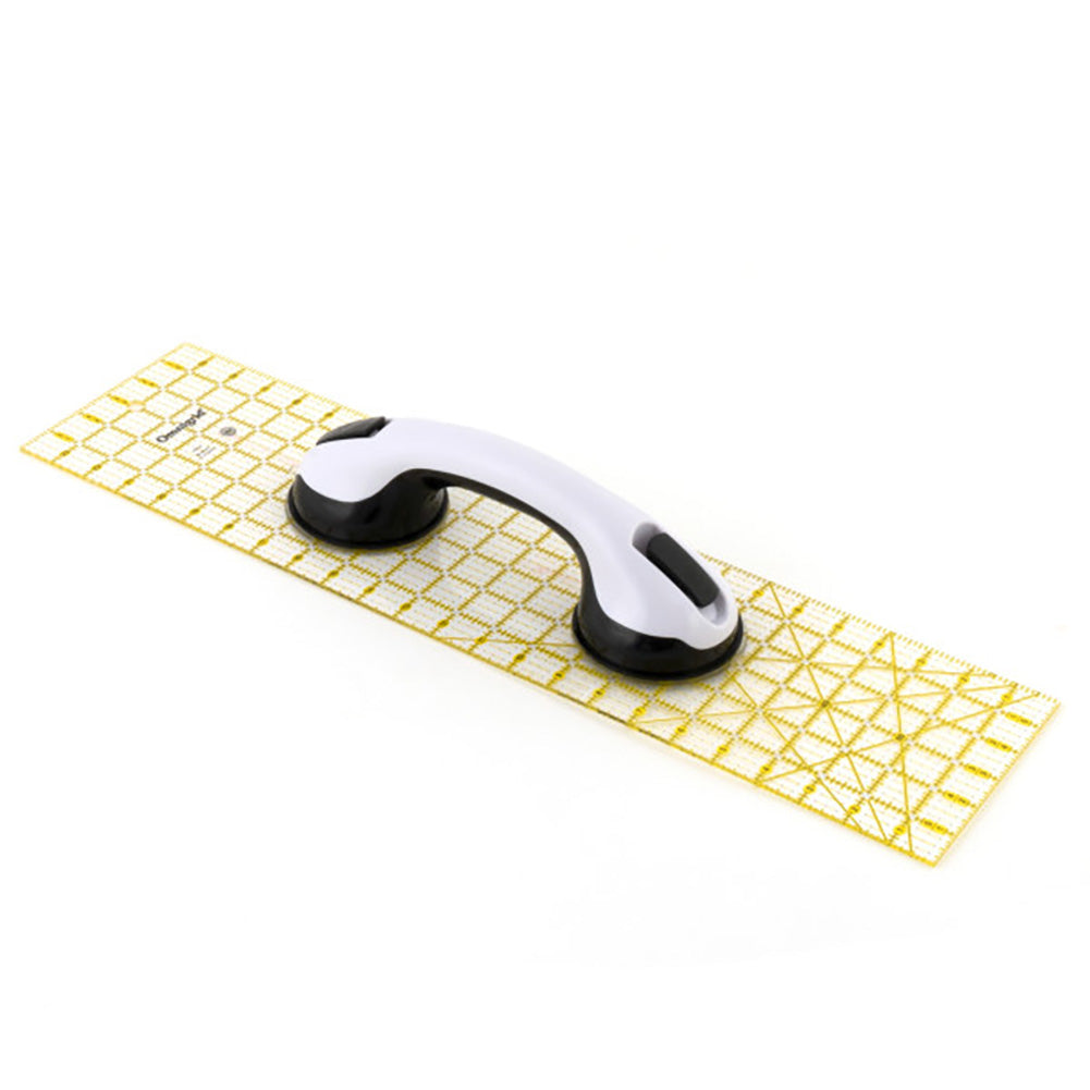 Omnigrid Ruler Grip with Double Suction Cup - White - Drape