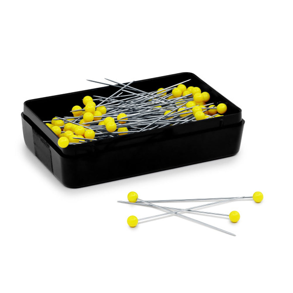 Dritz Quilter's Pins - 1.75" Yellow - 175 PC - Folded