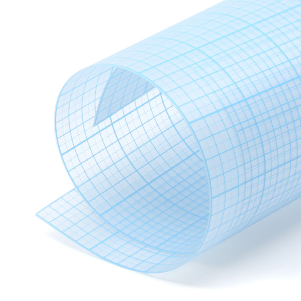 Dritz Gridded Template Plastic - Semi-Opaque - 12"x 18" Folded