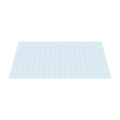 Dritz Gridded Template Plastic - Semi-Opaque - 12"x 18" Drape