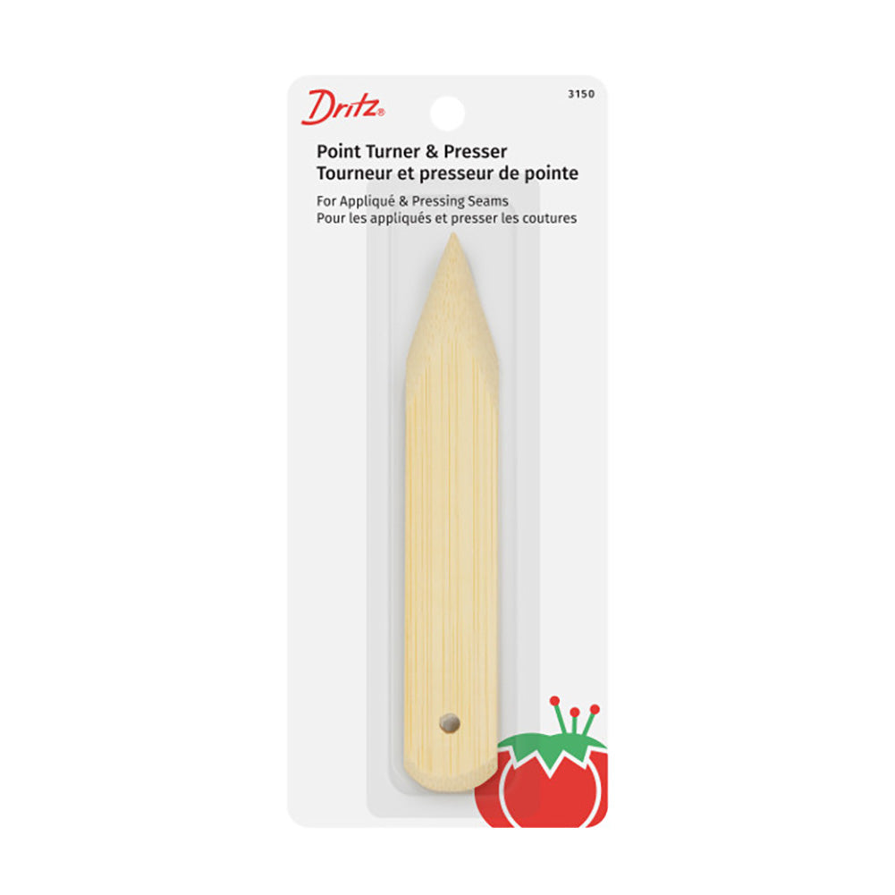 Dritz Point Turner & Presser - Natural Bamboo