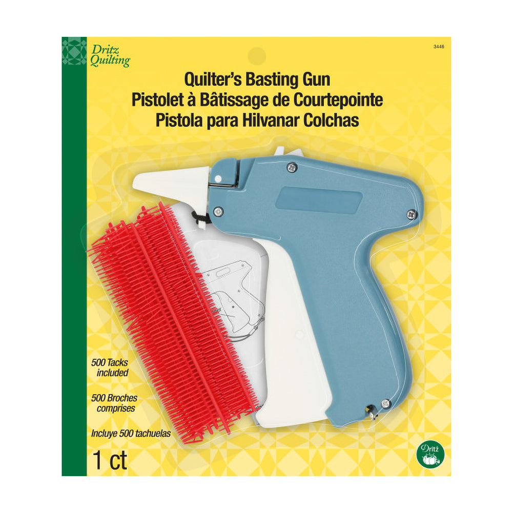 Dritz Quilter's Basting Gun with 500 Tacks