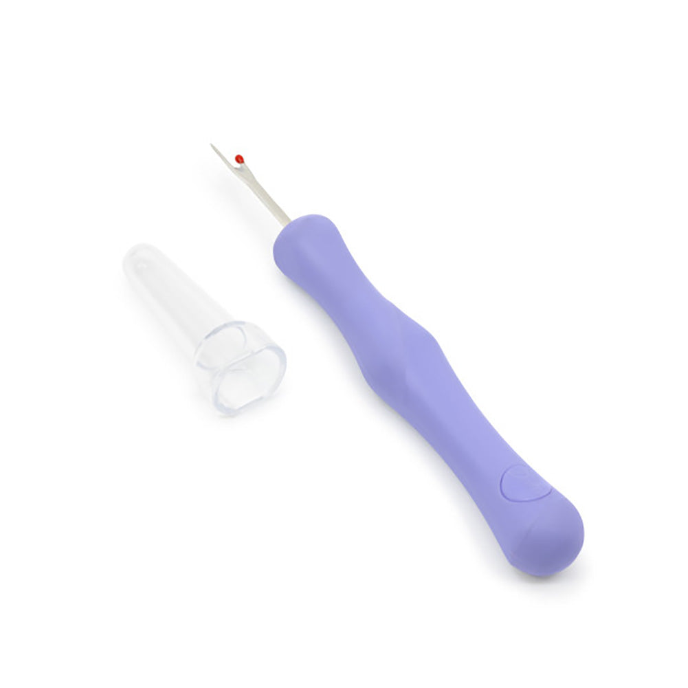 Dritz Small Ergonomic Seam Ripper - Purple - Folded