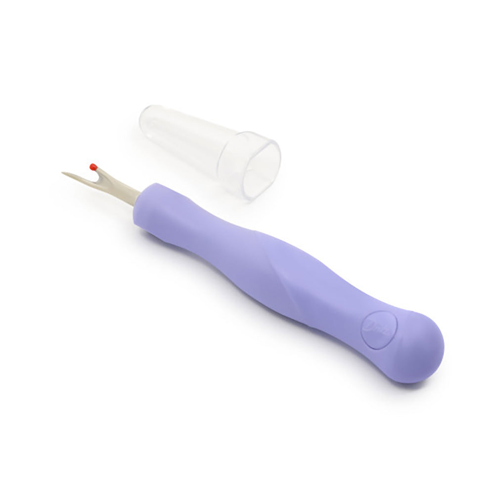 Dritz Large Ergonomic Seam Ripper - Purple - Folded