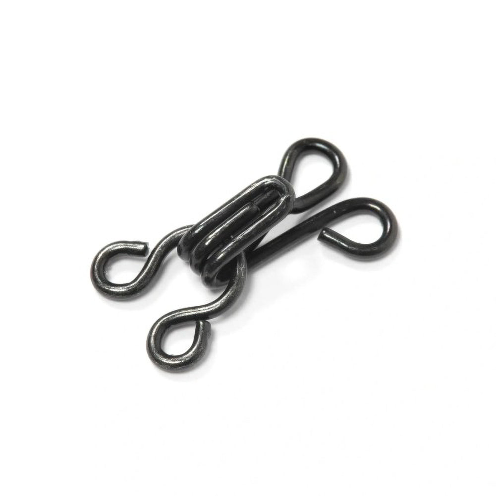 Prym Hooks & Eyes - Black Size 3 - 12 Sets Folded