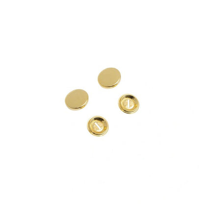 Prym Cover Buttons - Gold 11mm - 7 ct Folded