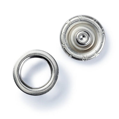 Prym Jersey Press Fasteners and Tools - Silver 10mm - 10pc Detail