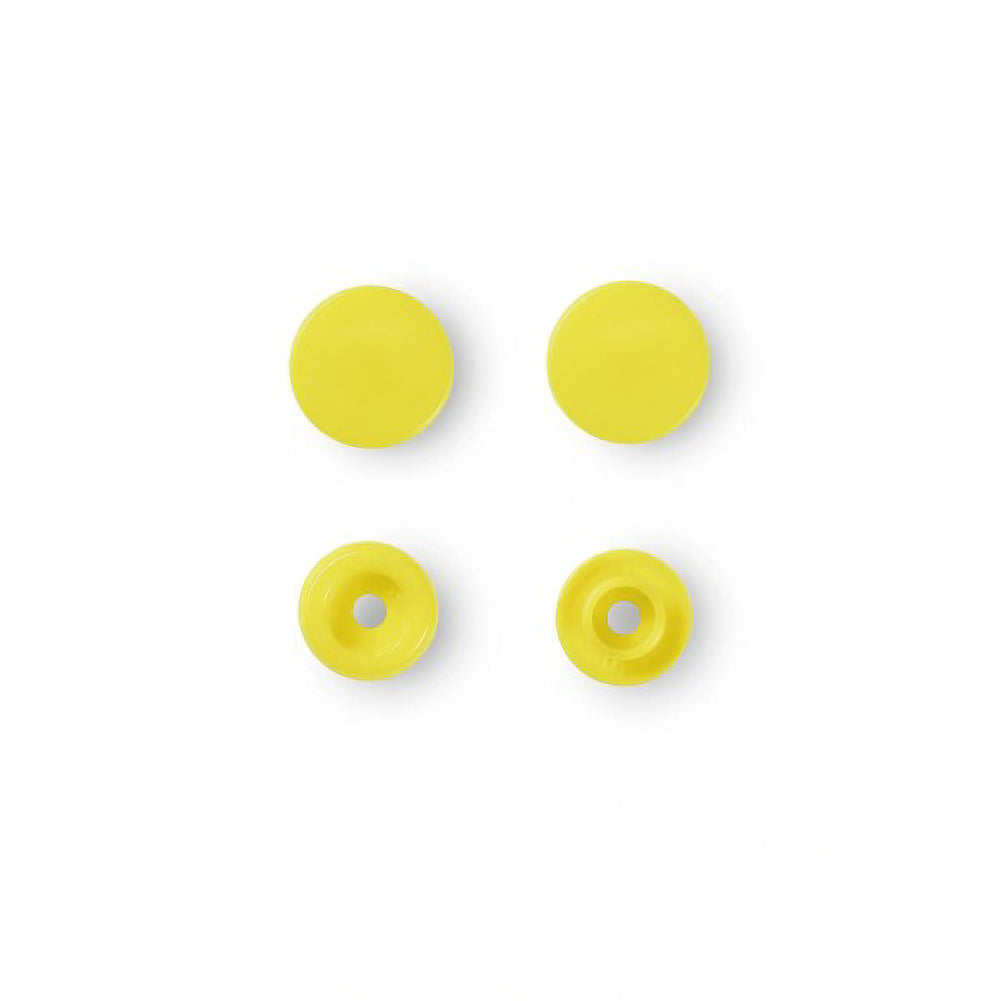 Prym Color Snaps - Light Yellow 12.4mm - 30pc Folded