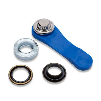 Prym Eyelets with Washers and Tools - Antique Brass 14mm - 10pc Folded