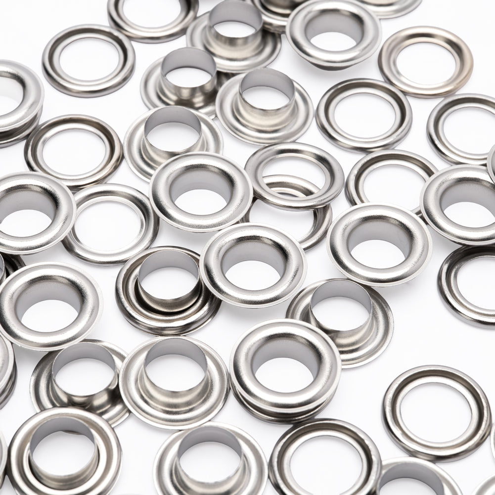 Prym Eyelets with Washers Refill - Silver 8mm - 32pc Folded