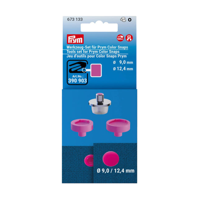 Prym VARIO Creative Tool Set for Color Snaps - 9mm to 12.4mm