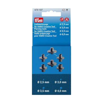 Prym VARIO Creative Tool Set Piercing Tools - 2.5mm to 4mm