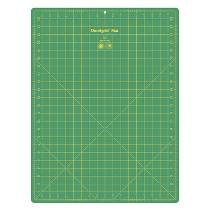 Omnigrid Double-Sided Cutting Mat with Grid - 18" x 24"