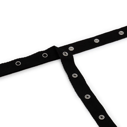 Dritz Snap Tape with Metal Snaps - Black - 8yds