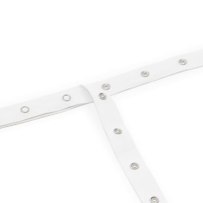 Dritz Snap Tape with Metal Snaps - White - 8yds