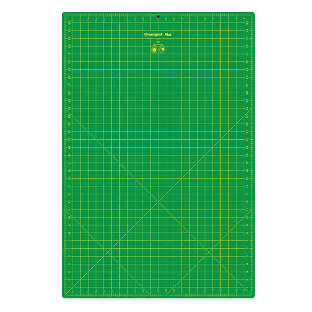 Omnigrid Double-Sided Cutting Mat with Grid - 24" x 36"