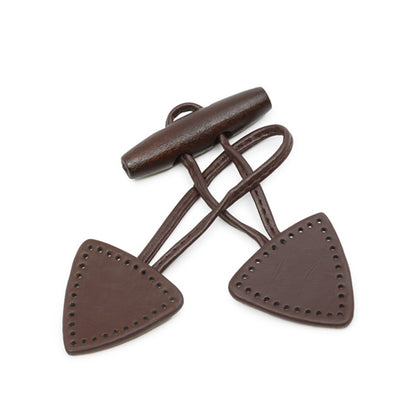 Dritz Sew-On Toggle - Brown Detail