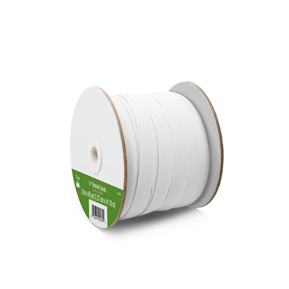 Dritz Braided Elastic - White - 0.5" x 45yds