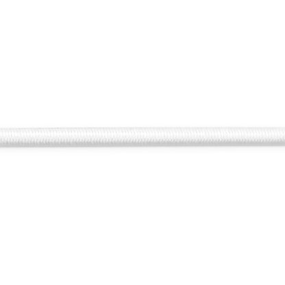 Dritz Round Cord Elastic - White - 50yds