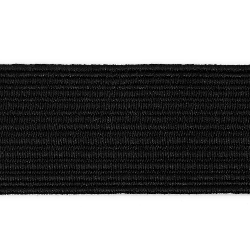 Dritz Braided Elastic - Black - 0.75" x 3yds - Detail