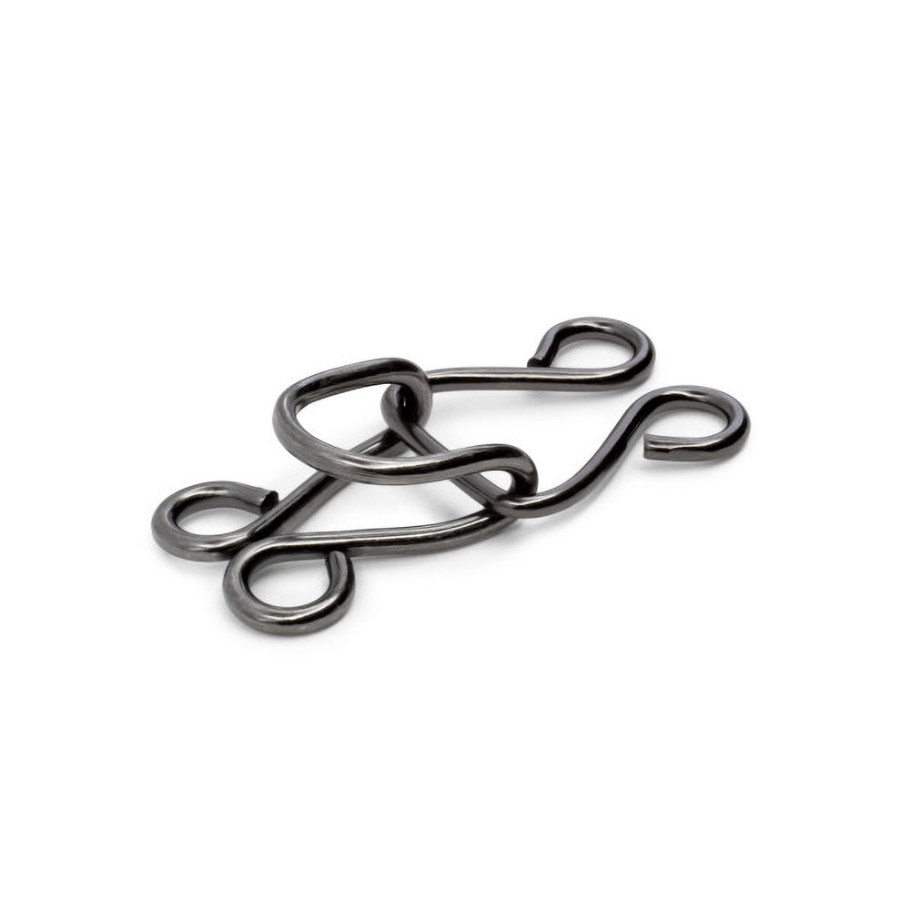 Dritz Extra-Large Hooks & Eyes - Black - 3 Sets - Folded