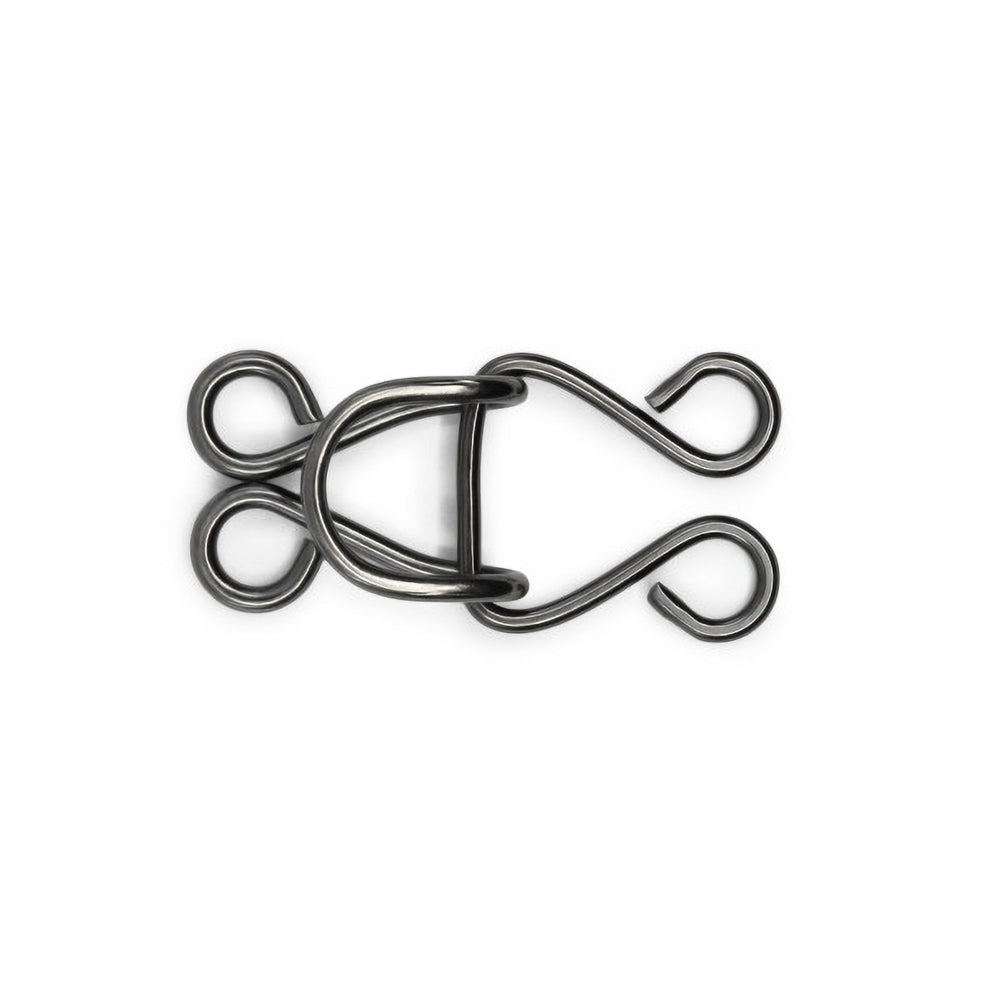 Dritz Extra-Large Hooks & Eyes - Black - 3 Sets - Detail